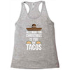 i love you and tacos Racerback Tank
