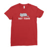 Cat Says Not Today Ladies Fitted T-Shirt