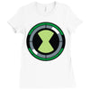 omnitrix symbole ben10 Ladies Fitted T-Shirt