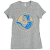 mustache batman Ladies Fitted T-Shirt