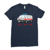 how i roll ambulance Ladies Fitted T-Shirt