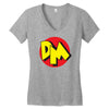 danger mouse 80's Women's V-Neck T-Shirt