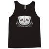 pug mom sugar skull Tank Top