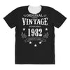 original parts vintage established 1982 perfectly aged All Over Women's T-shirt
