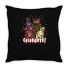 five nights at freddy's celebrate! Throw Pillow