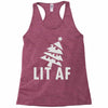 lit af Racerback Tank