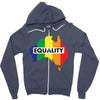 Vote Yes-Australia Marriage Equality Zipper Hoodie