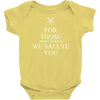 for those about to rock we salute you Baby Bodysuit