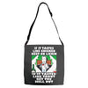 if it tastes like chicken, funny rude ideal birthday present Adjustable Strap Totes