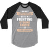 I am Not Super Woman But I'm Fighting Uterine Cancer So Close Enough 3/4 Sleeve Shirt