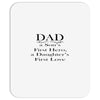 dad a sons first hero Mousepad