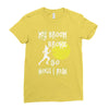halloween runner Ladies Fitted T-Shirt