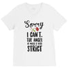 sorry i can't the angel of music is very strict V-Neck Tee