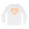 Hope With Heart Long Sleeve Shirts