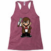 11th doctor mario Racerback Tank