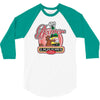 funny rude  beaver liquors, ideal gift or birthday present. 3/4 Sleeve Shirt