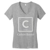 carbon based organism Women's V-Neck T-Shirt