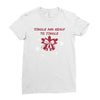 happy holidays Ladies Fitted T-Shirt