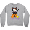 kitty halloween Crewneck Sweatshirt