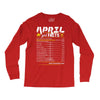 April Girl Facts Taurus Long Sleeve Shirts