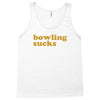bowling sucks bowl team league club funny geek nerd sport pin tee shir Tank Top