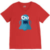 angry monster V-Neck Tee
