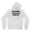 this is what awesome looks like Youth Hoodie