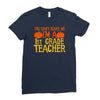 you can't scare me i'm a 1st grade teach Ladies Fitted T-Shirt