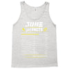 June Girl Facts Cancer Tank Top