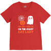 i'm the crazy cat lady V-Neck Tee