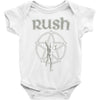 rush vintage starman Baby Onesie