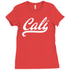 cali black logo Ladies Fitted T-Shirt