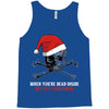 skull christmas Tank Top