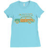 surf car Ladies Fitted T-Shirt