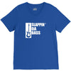 bass guitar funny music t shirt slappin da bass t shirt gifts for dad V-Neck Tee