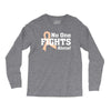 No 0ne Fights Alone Long Sleeve Shirts