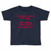 drink wine in ractangle Toddler T-shirt