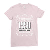 vintage made in 1950 perfectly aged a living legend Ladies Fitted T-Shirt