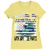 made in america 2 Ladies Fitted T-Shirt