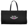 angel wing believe breast cancer Weekender Totes