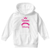 queens are born in february Youth Hoodie