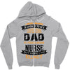 Super Cool Dad Of A Freaking Awesome Nurse Zipper Hoodie