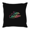 merry christmas Throw Pillow