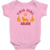 This Girl Loves Her Golden Baby Onesie
