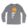 just eat it burger lover Long Sleeve Shirts