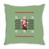 ugly super mario christmas Throw Pillow