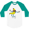 banana wobbler 3/4 Sleeve Shirt