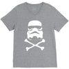 stormtrooper skull V-Neck Tee