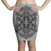 iron mask Pencil Skirts