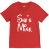 she's mine V-Neck Tee